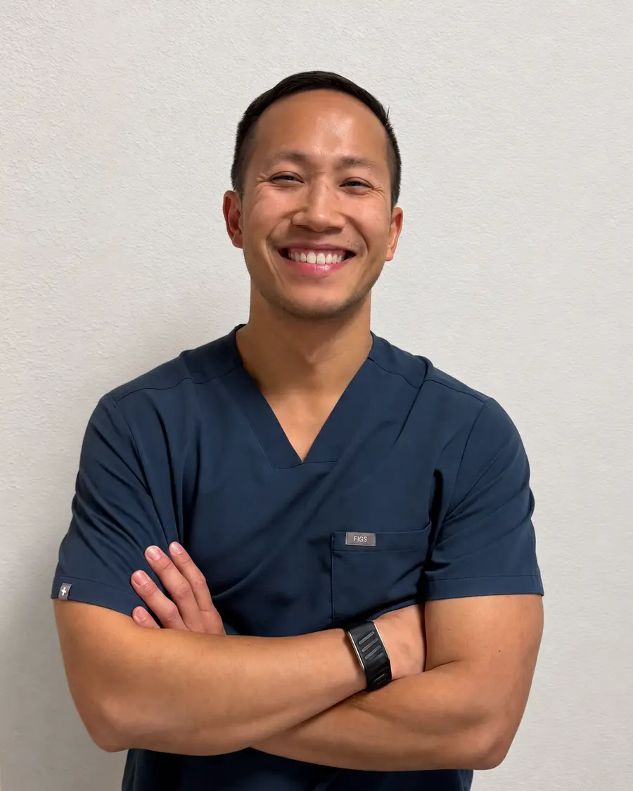 Dr. Daniel Bui, optometrist at InSight EyeCare, at the Cibolo office.